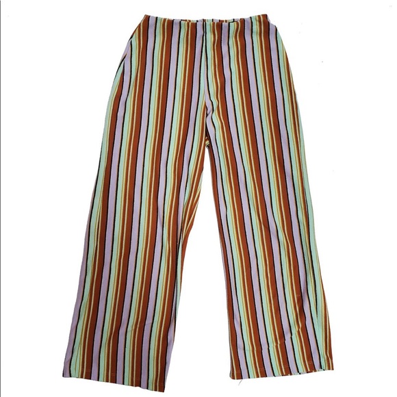 “Silence + Noise” Urban Outfitters striped flare pant - Picture 1 of 2